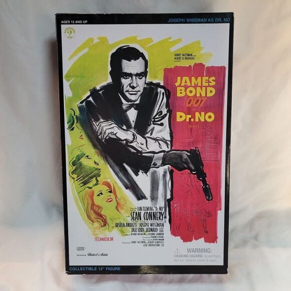 Limited Edition Joseph Wiseman as Dr. No collectible figure with accessories